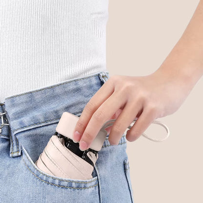 Xiaomi Ultra Compact Mini Umbrella Paraguas Portable Pocket Sun Rain Dual Use Lightweight Travel Umbrella for Womenmen